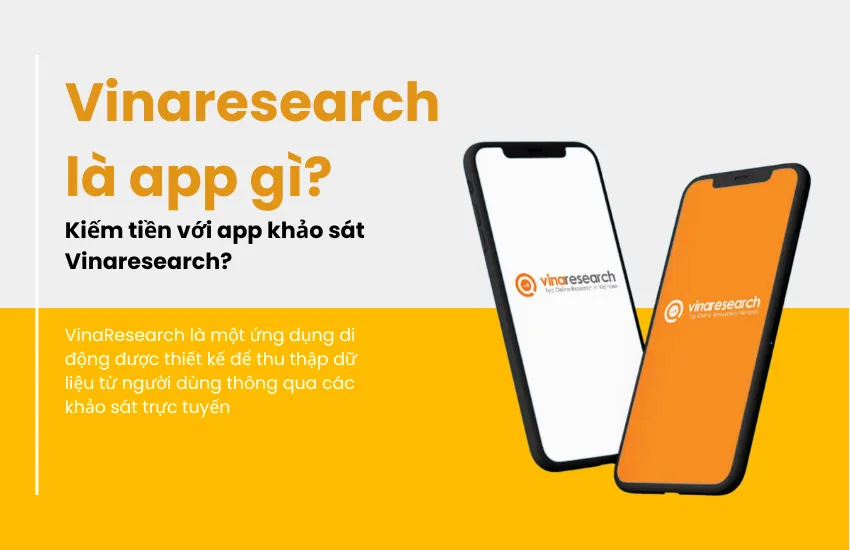 Vinaresearch là gì? Kiếm tiền với app khảo sát Vinaresearch?